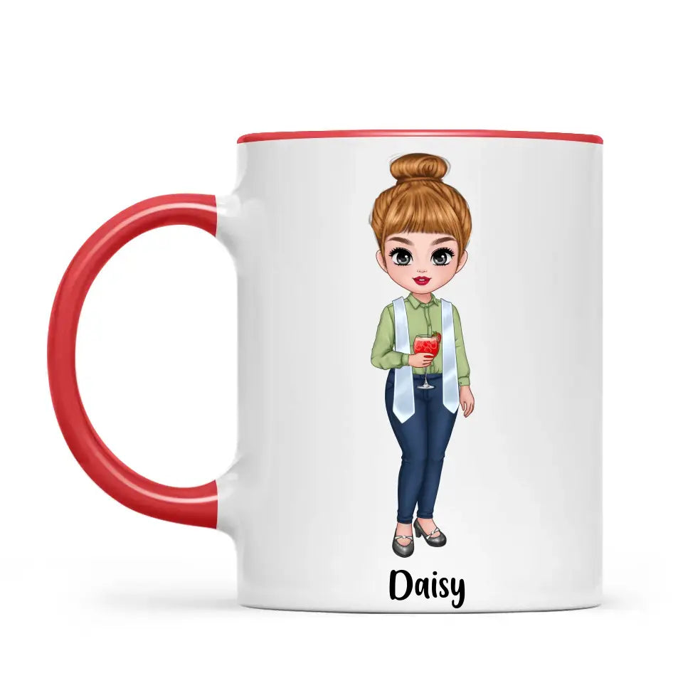 🎓 Personalised Graduation Mug - Customisable Character & Name - Perfect Graduation Gift 🎓