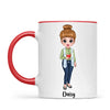 🎓 Personalised Graduation Mug - Customisable Character & Name - Perfect Graduation Gift 🎓