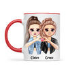 Bestie Bond: Personalised Best Friends Mug