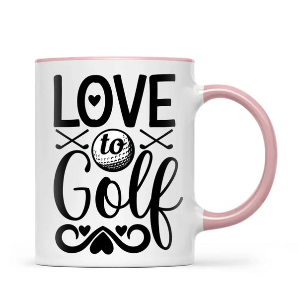 Personalised Golf Mug for Men – Custom Golfers Gift