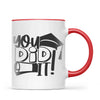 🎓 Personalised Graduation Mug - Customisable Character & Name - Perfect Graduation Gift 🎓