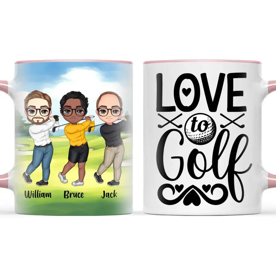 Personalised Golf Mug for Men – Custom Golfers Gift