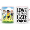 Personalised Golf Mug for Men – Custom Golfers Gift