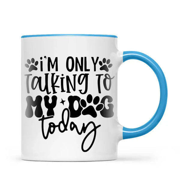 Pick-a-Boo Dog: Personalised Cartoon Dog Mug