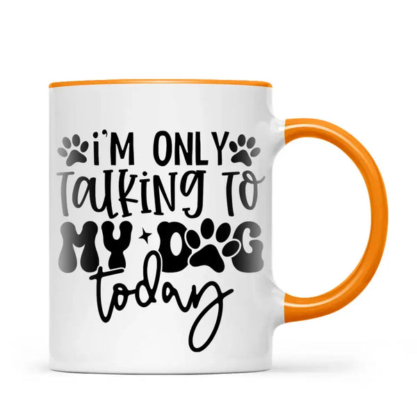 Pick-a-Boo Dog: Personalised Cartoon Dog Mug