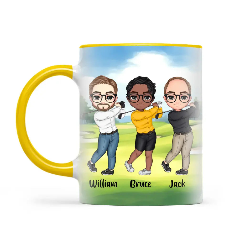 Golfing Buddies-Customizable Golf Friends Mug