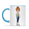 🎓 Personalised Graduation Mug - Customisable Character & Name - Perfect Graduation Gift 🎓