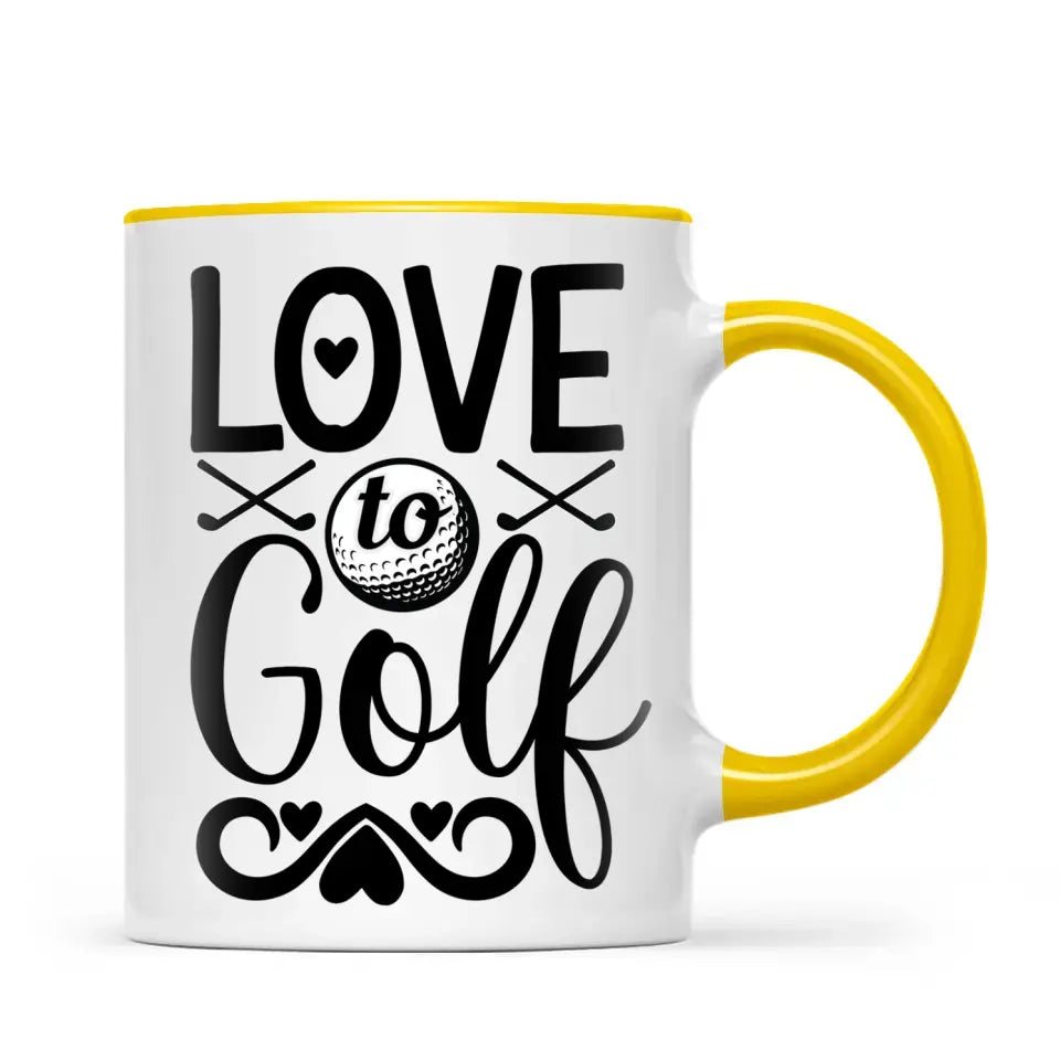 Personalised Golf Mug for Men – Custom Golfers Gift