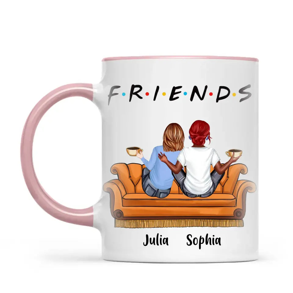 Bestie Central: Personalised Friends-Inspired Mug