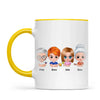Personalised Family Mug – Cute Chibi Cartoon Style