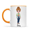 🎓 Personalised Graduation Mug - Customisable Character & Name - Perfect Graduation Gift 🎓