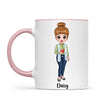🎓 Personalised Graduation Mug - Customisable Character & Name - Perfect Graduation Gift 🎓