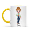 🎓 Personalised Graduation Mug - Customisable Character & Name - Perfect Graduation Gift 🎓