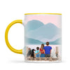 Personalised Family & Pets Mug - Custom Name & Design - Mum, Dad, Kids & Pets - Fully Customisable - 11oz Ceramic Mug - NZ Made