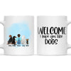 Personalised Kids Pet Mug - Custom Name & Design - Child with Cats & Dogs - Fully Customisable - 11oz Ceramic Mug - NZ Made