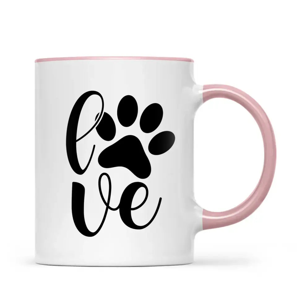 Personalised Pet Lover Mug for Men - Custom Name & Design - Man with Cats & Dogs - Fully Customisable - 11oz Ceramic Mug - NZ Made