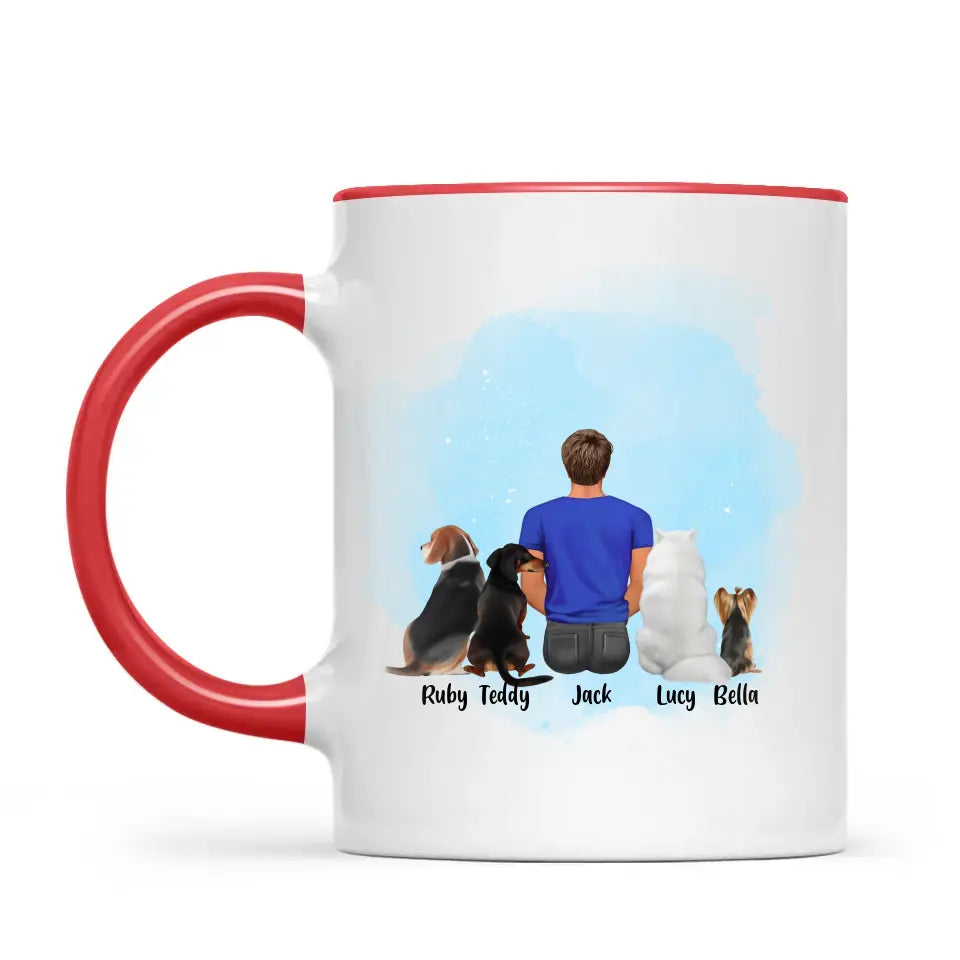 Design Your Own-Personalised Mug for Men and Their Furry Friends