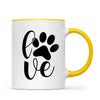 Personalised Pet Lover Mug for Men - Custom Name & Design - Man with Cats & Dogs - Fully Customisable - 11oz Ceramic Mug - NZ Made
