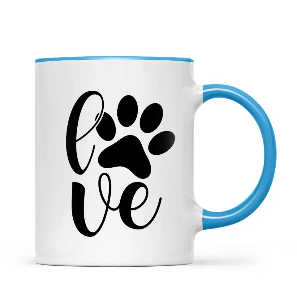 Personalised Pet Lover Mug for Men - Custom Name & Design - Man with Cats & Dogs - Fully Customisable - 11oz Ceramic Mug - NZ Made