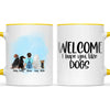 Personalised Kids Pet Mug - Custom Name & Design - Child with Cats & Dogs - Fully Customisable - 11oz Ceramic Mug - NZ Made