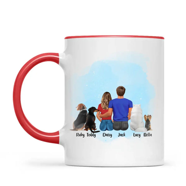 Design Your Own-Personalised Mug for Couples and Their Furry Friends