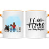 Personalised Mum & Kids Pet Mug - Custom Name & Design - Mother with Children & Pets - Fully Customisable - 11oz Ceramic Mug - NZ Made