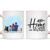 Personalised Family & Pets Mug - Custom Name & Design - Mum, Dad, Kids & Pets - Fully Customisable - 11oz Ceramic Mug - NZ Made