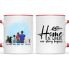 Personalised Family & Pets Mug - Custom Name & Design - Mum, Dad, Kids & Pets - Fully Customisable - 11oz Ceramic Mug - NZ Made
