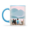 Personalised Kids Pet Mug - Custom Name & Design - Child with Cats & Dogs - Fully Customisable - 11oz Ceramic Mug - NZ Made