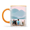 Personalised Kids Pet Mug - Custom Name & Design - Child with Cats & Dogs - Fully Customisable - 11oz Ceramic Mug - NZ Made
