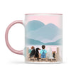 Personalised Kids Pet Mug - Custom Name & Design - Child with Cats & Dogs - Fully Customisable - 11oz Ceramic Mug - NZ Made