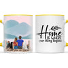 Personalised Couple & Pets Mug - Custom Name & Design - Man & Woman with Cats & Dogs - Fully Customisable - 11oz Ceramic Mug - NZ Made