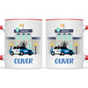 Police Heroes-Personalised Kids Mug