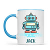 Robo Buddy-Personalised Kids Mug