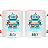 Robo Buddy-Personalised Kids Mug