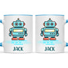 Robo Buddy-Personalised Kids Mug