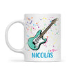 Personalised Rockstar Guitar Kids Mug