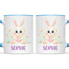 Bunny in Bloom-Personalized Kids Mug