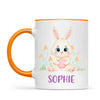 Personalised Bunny Mug - Custom Name Kids Cup - Cute Rabbit Design - 11oz or 6oz - NZ Made