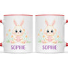 Bunny in Bloom-Personalized Kids Mug