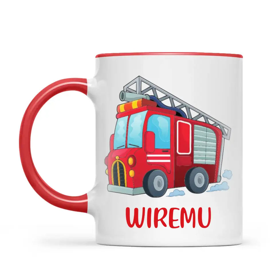 Firefighter Hero-Personalised Kids Mug