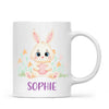 Personalised Bunny Mug - Custom Name Kids Cup - Cute Rabbit Design - 11oz or 6oz - NZ Made