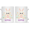Personalised Bunny Mug - Custom Name Kids Cup - Cute Rabbit Design - 11oz or 6oz - NZ Made