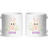 Personalised Bunny Mug - Custom Name Kids Cup - Cute Rabbit Design - 11oz or 6oz - NZ Made