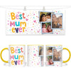 Personalised Best Mum Ever Photo Collage Mug - Custom Photo Gift for Mum - 11oz - NZ Made