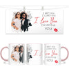 Personalised Couples Photo Mug - I Met You I Liked You I Love You - Romantic Custom Photo Gift - 11oz Ceramic - NZ Made