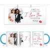 Personalised Couples Photo Mug - I Met You I Liked You I Love You - Romantic Custom Photo Gift - 11oz Ceramic - NZ Made