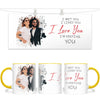 Personalised Couples Photo Mug - I Met You I Liked You I Love You - Romantic Custom Gift - 11oz Ceramic Mug - NZ Made