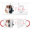 Personalised Couples Photo Mug - I Met You I Liked You I Love You - Romantic Custom Gift - 11oz Ceramic Mug - NZ Made