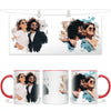 2 Photo Splash Frame Personalised Mug - Custom Photo Upload Gift - 11oz Ceramic - NZ Made